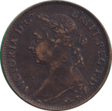 1887 FARTHING ( GF ) - FARTHING - Cambridgeshire Coins