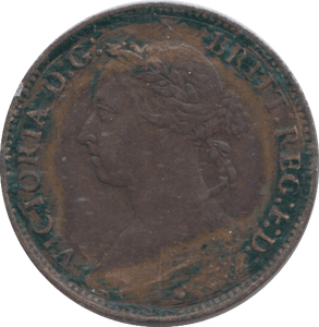 1887 FARTHING ( VF ) - FARTHING - Cambridgeshire Coins