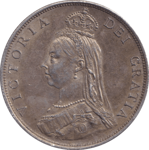 1887 FLORIN ( AUNC ) - FLORIN - Cambridgeshire Coins