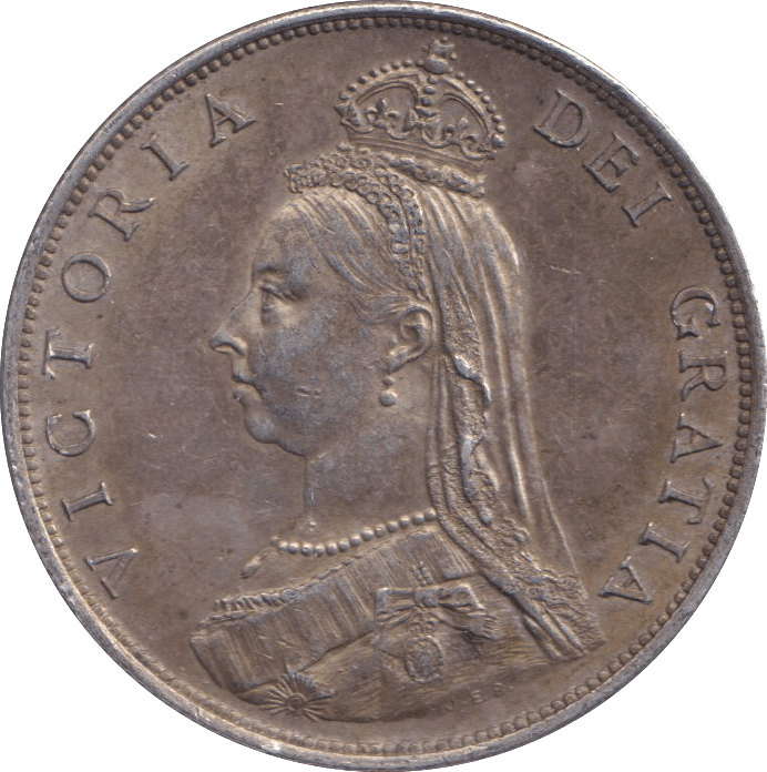1887 FLORIN ( AUNC ) - FLORIN - Cambridgeshire Coins