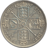 1887 FLORIN ( AUNC ) - FLORIN - Cambridgeshire Coins