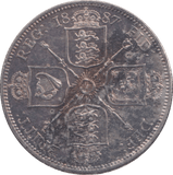 1887 FLORIN ( AUNC ) - FLORIN - Cambridgeshire Coins