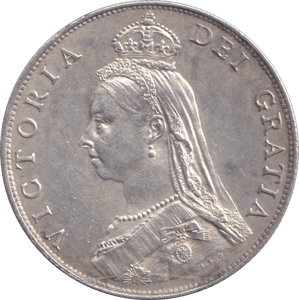 1887 FLORIN ( AUNC ) - FLORIN - Cambridgeshire Coins