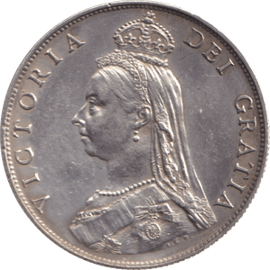 1887 FLORIN ( AUNC ) - FLORIN - Cambridgeshire Coins