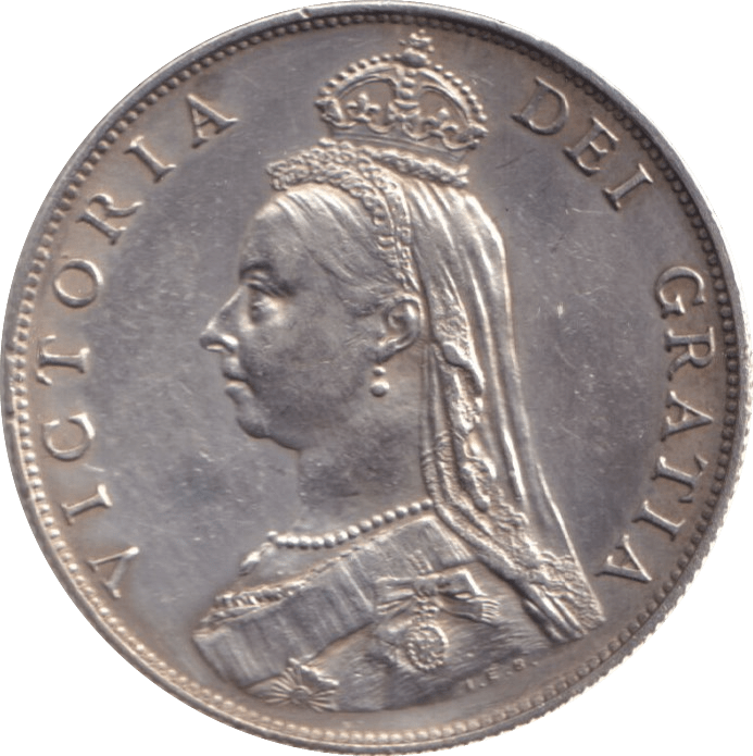 1887 FLORIN ( AUNC ) - FLORIN - Cambridgeshire Coins