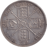 1887 FLORIN ( AUNC ) - FLORIN - Cambridgeshire Coins