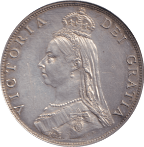 1887 FLORIN ( AUNC ) - FLORIN - Cambridgeshire Coins