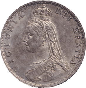 1887 FLORIN ( AUNC ) - FLORIN - Cambridgeshire Coins