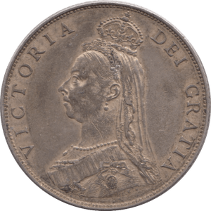 1887 FLORIN ( AUNC ) - FLORIN - Cambridgeshire Coins