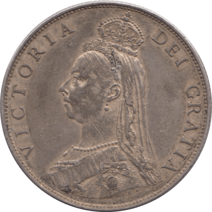 1887 FLORIN ( AUNC ) - FLORIN - Cambridgeshire Coins