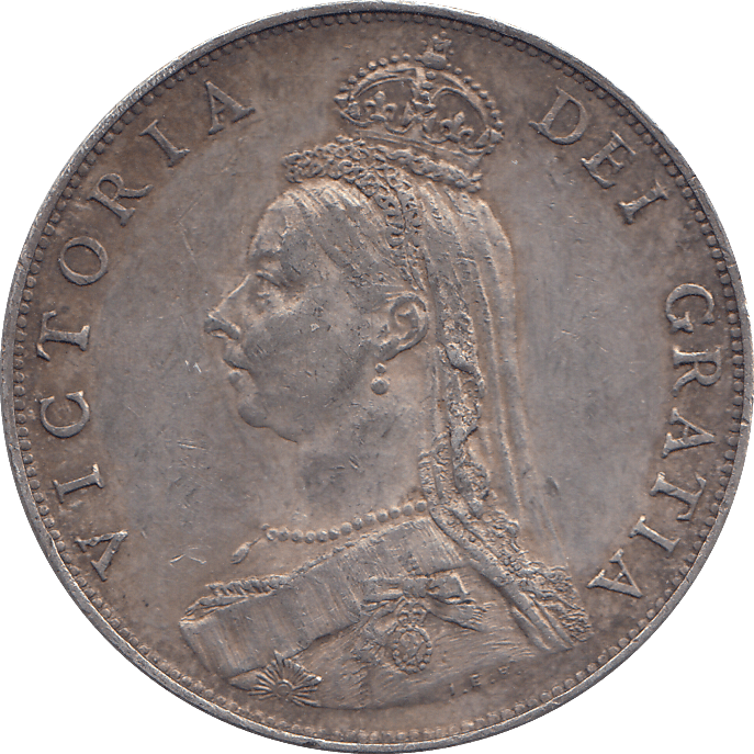 1887 FLORIN ( EF ) 4 - FLORIN - Cambridgeshire Coins