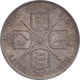 1887 FLORIN ( EF ) 4 - FLORIN - Cambridgeshire Coins