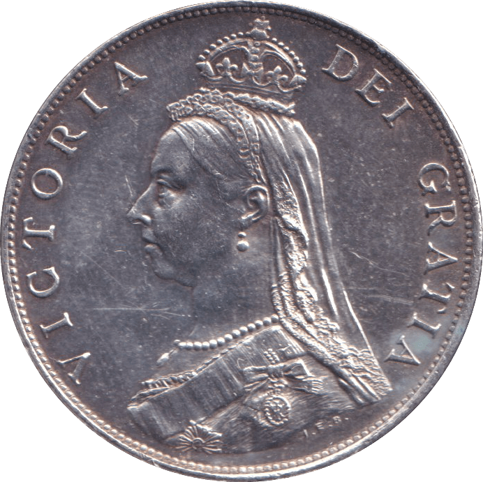 1887 FLORIN ( EF ) CLEANED - FLORIN - Cambridgeshire Coins