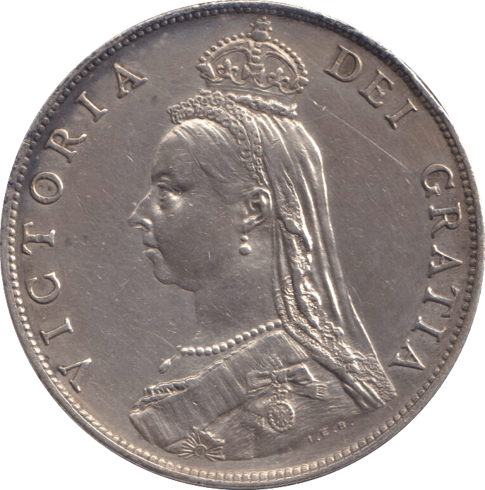 1887 FLORIN ( EF ) - FLORIN - Cambridgeshire Coins