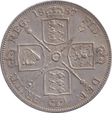1887 FLORIN ( EF ) - FLORIN - Cambridgeshire Coins