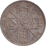 1887 FLORIN ( EF ) - FLORIN - Cambridgeshire Coins