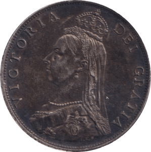 1887 FLORIN ( EF ) - FLORIN - Cambridgeshire Coins