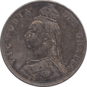 1887 FLORIN ( EF ) - FLORIN - Cambridgeshire Coins