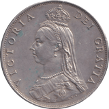 1887 FLORIN ( EF ) - FLORIN - Cambridgeshire Coins