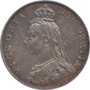 1887 FLORIN ( EF ) - FLORIN - Cambridgeshire Coins