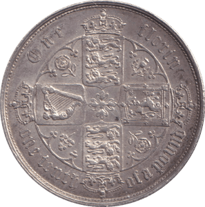 1887 FLORIN ( EF ) - FLORIN - Cambridgeshire Coins