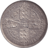 1887 FLORIN ( EF ) - FLORIN - Cambridgeshire Coins