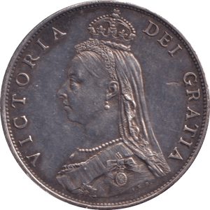 1887 FLORIN ( EF ) - FLORIN - Cambridgeshire Coins