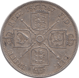 1887 FLORIN ( EF ) - FLORIN - Cambridgeshire Coins