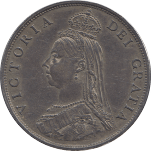 1887 FLORIN ( EF ) - FLORIN - Cambridgeshire Coins