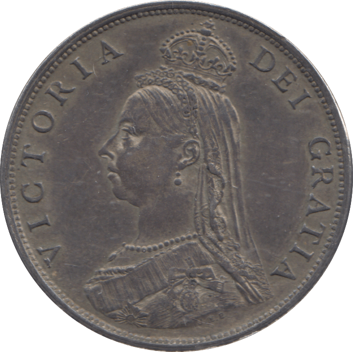 1887 FLORIN ( EF ) - FLORIN - Cambridgeshire Coins