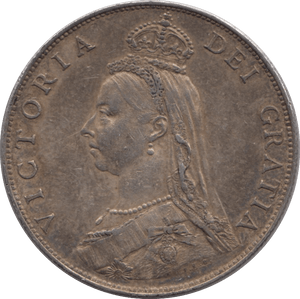 1887 FLORIN ( EF ) - FLORIN - Cambridgeshire Coins