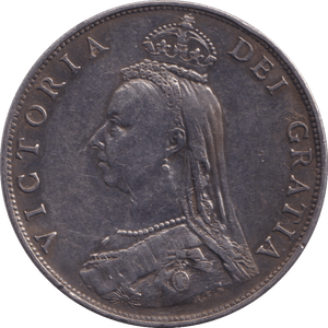 1887 FLORIN ( EF ) - FLORIN - Cambridgeshire Coins