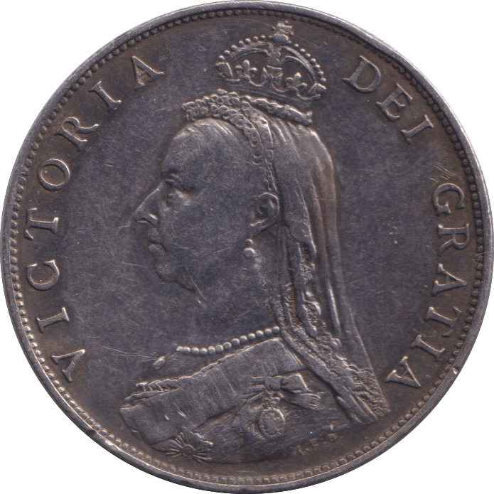 1887 FLORIN ( EF ) - FLORIN - Cambridgeshire Coins