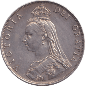 1887 FLORIN ( EF ) - FLORIN - Cambridgeshire Coins