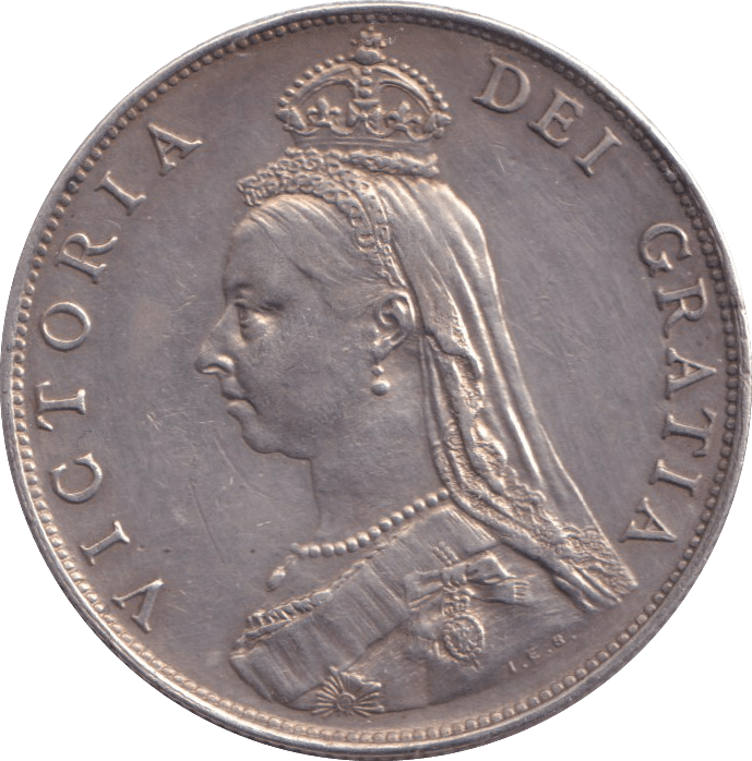 1887 FLORIN ( EF ) - FLORIN - Cambridgeshire Coins
