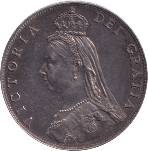 1887 FLORIN ( EF ) - FLORIN - Cambridgeshire Coins