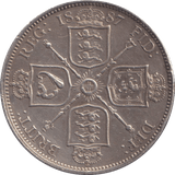 1887 FLORIN ( EF ) - FLORIN - Cambridgeshire Coins
