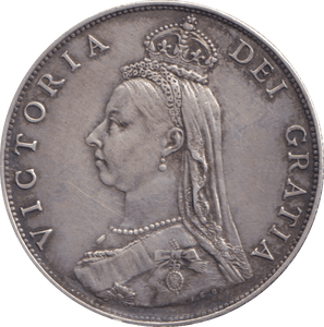 1887 FLORIN ( EF ) - FLORIN - Cambridgeshire Coins