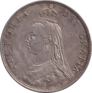 1887 FLORIN ( EF ) - FLORIN - Cambridgeshire Coins