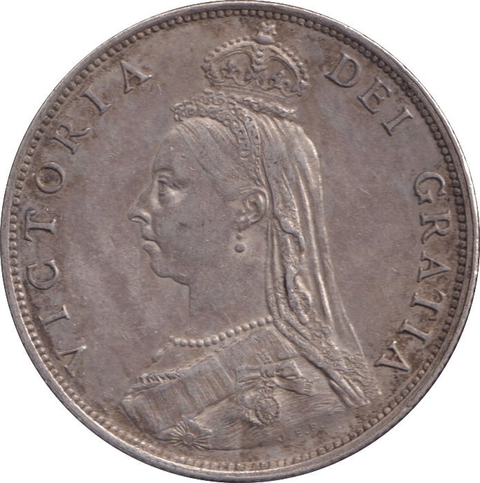 1887 FLORIN ( EF ) - FLORIN - Cambridgeshire Coins