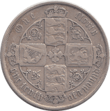 1887 FLORIN ( FINE ) 3 - FLORIN - Cambridgeshire Coins