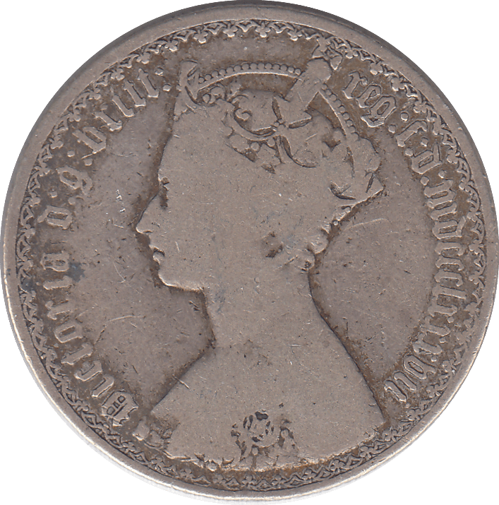 1887 FLORIN ( FINE ) 3 - FLORIN - Cambridgeshire Coins