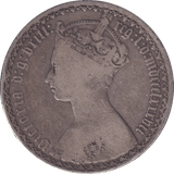 1887 FLORIN ( FINE ) - FLORIN - Cambridgeshire Coins
