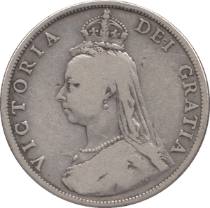 1887 FLORIN ( FINE ) - FLORIN - Cambridgeshire Coins