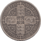 1887 FLORIN ( FINE ) - FLORIN - Cambridgeshire Coins