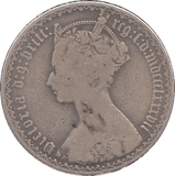 1887 FLORIN ( FINE ) - FLORIN - Cambridgeshire Coins