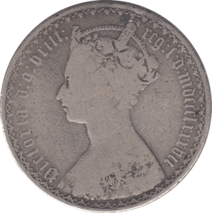 1887 FLORIN ( FINE ) - FLORIN - Cambridgeshire Coins