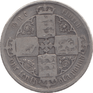 1887 FLORIN ( FINE ) - FLORIN - Cambridgeshire Coins
