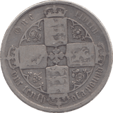 1887 FLORIN ( FINE ) - FLORIN - Cambridgeshire Coins