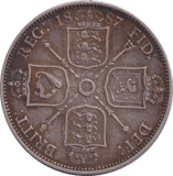 1887 FLORIN ( GF ) - FLORIN - Cambridgeshire Coins